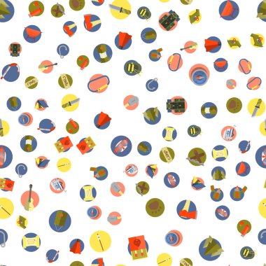 Kamp dişli elemanları seamless modeli-ebilmek var olmak kullanılmış için duvar kağıdı, Web sitesi arka plan, kağıt ambalaj.