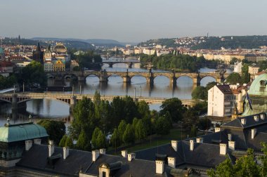 Prag 'ın eski şehri. 