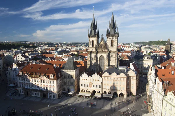 Prag 'ın eski şehri. 