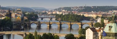 Prag 'ın eski şehri. 
