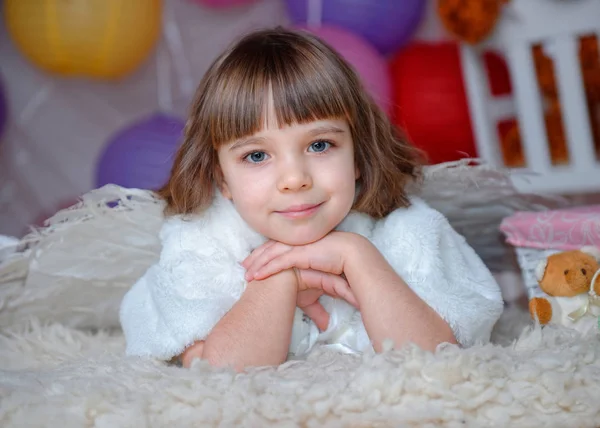 A kislány portréja — Stock Fotó