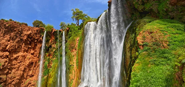 Schöne Wasserfälle in Morokko — Stockfoto