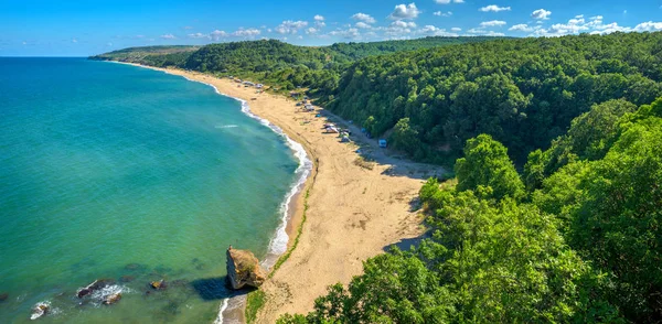 Schöne Sandküste — Stockfoto