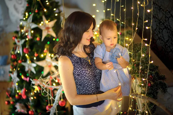 Mother with the beloved little daughter — Stock Photo, Image