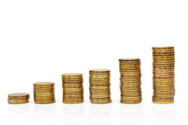 paralar kazık tarafından koymak