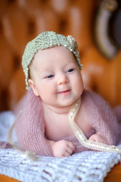 Šťastný novorozenec — Stock fotografie