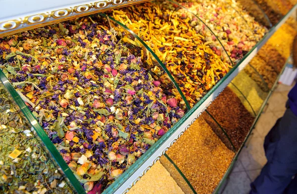 Baharat Baharat Orta Doğu Pazar Bazaarı Türk Gıda Istanbul Dubai — Stok fotoğraf