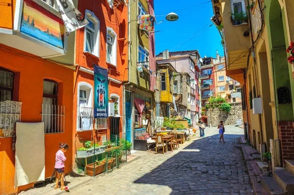 Turkey Istanbul 2017 Everyday Life Street Old City Istanbul — Stock Photo, Image