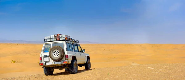 Vista del desierto de arena — Foto de Stock
