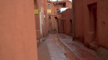 sokak ve geleneksel İran Köyü, Abyane Panoraması