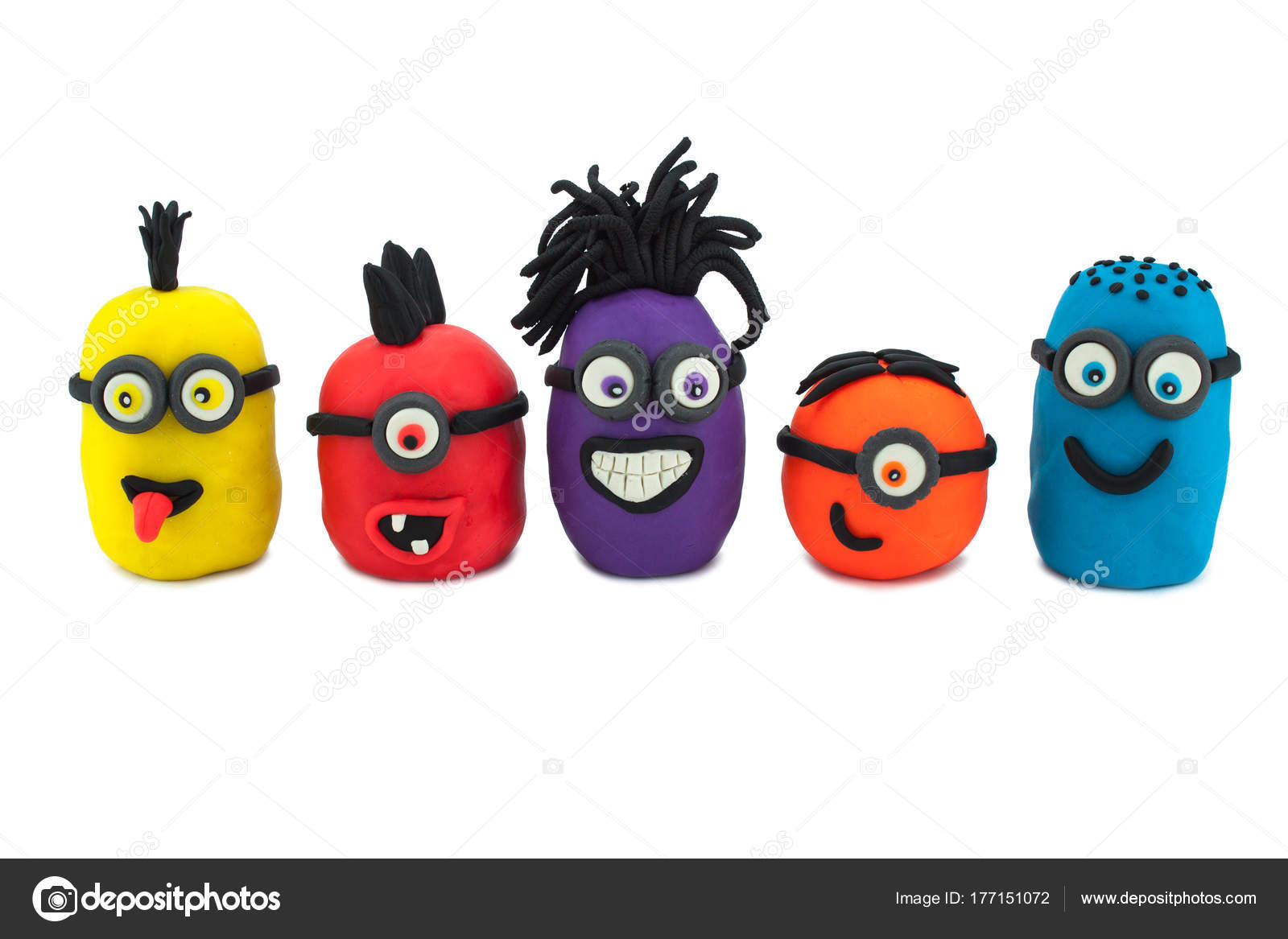 Funny Minions White Background Stock Illustration by ©Fotikfoto #177151072, image size:1600x1167