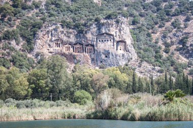 Likya kaya mezarları, Dalyan, Türkiye