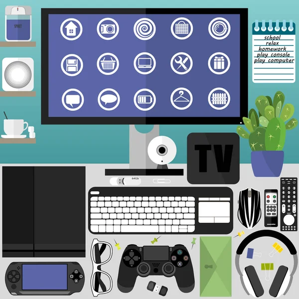 Masaüstü, benim iş, ofis