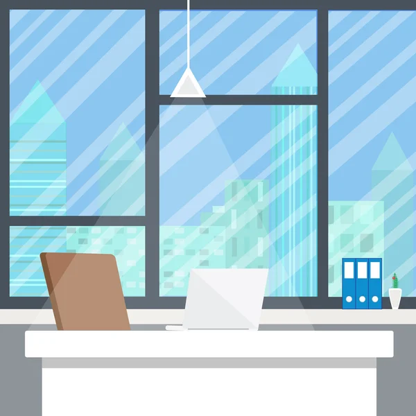 Tabloda boş ofis Oda