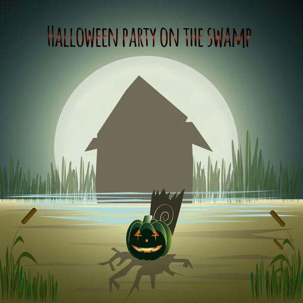 Cadılar Bayramı vektör illüstrasyonu