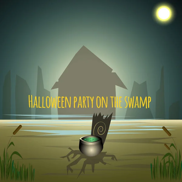 Cadılar Bayramı vektör illüstrasyonu