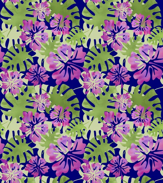 Exotic geometric seamless pattern — Stockfoto