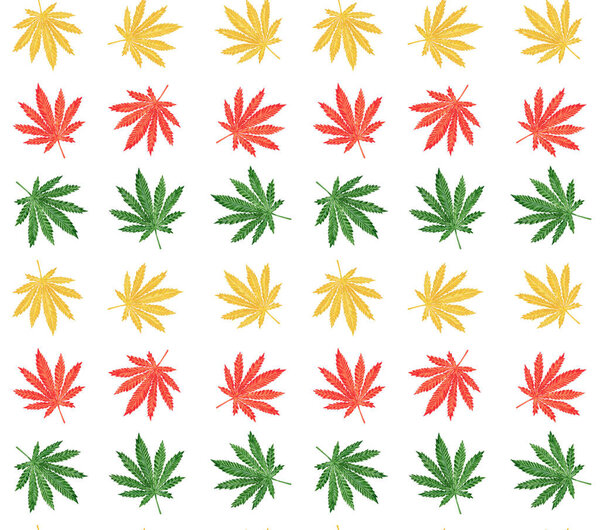 Лицо черной кошки на белом фоне бесшовный узор
