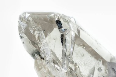 Transparent quartz crystal clipart