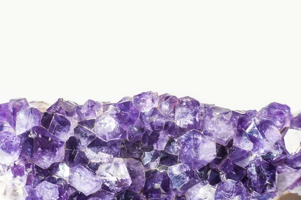 Amethyst crystal geode — Stock Photo, Image