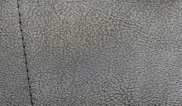 Pattern from black leatherette — Stock Photo, Image
