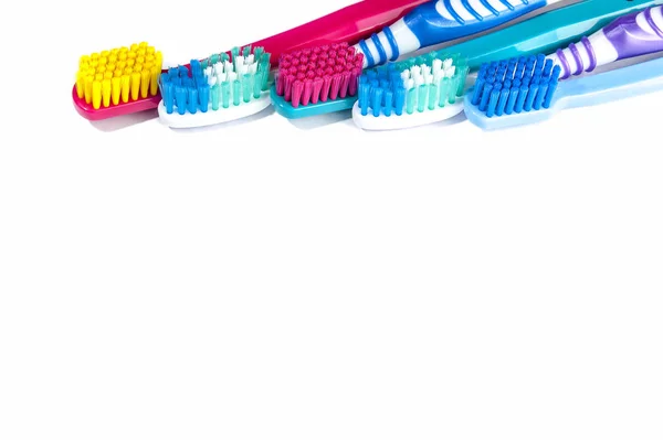 Professional and standard toothbrushes — Stock Photo, Image