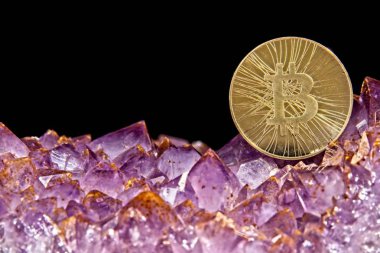 Ametist kristal Jeod bitcoin ile