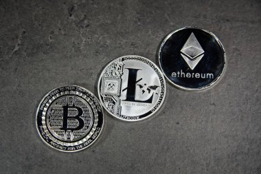 BTC Ltc Eth Bitcoin Litecoin Ethereum paraları