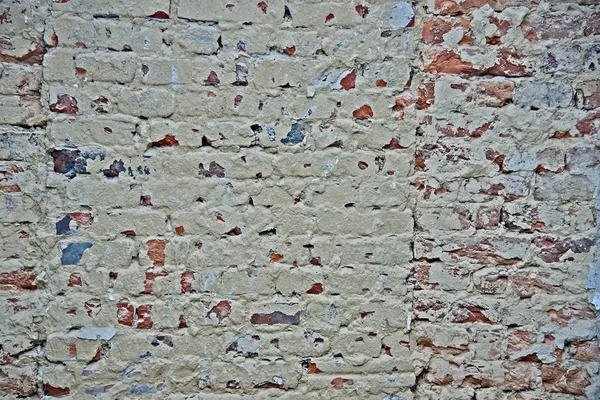 Raue Ziegelmauer — Stockfoto