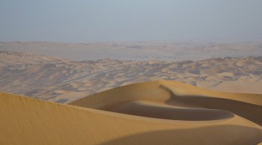 desert dunes of Empty Quarter clipart