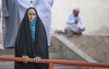Nizwa pazarda eski Omani Bayan