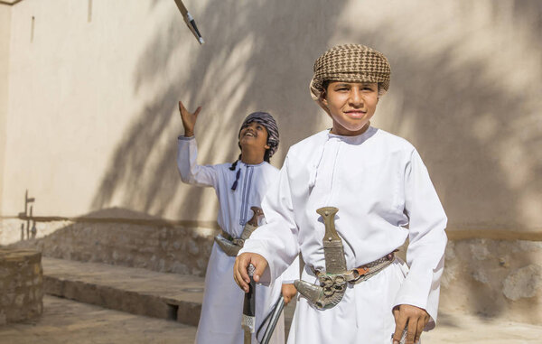 Young omani boys