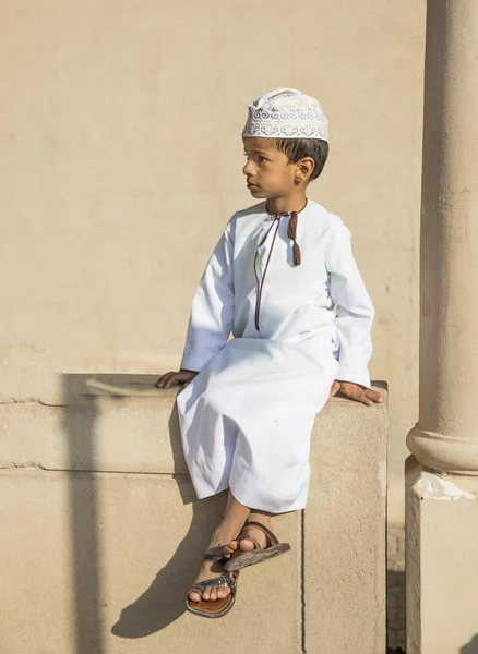 Jovem menino Omani — Fotografia de Stock