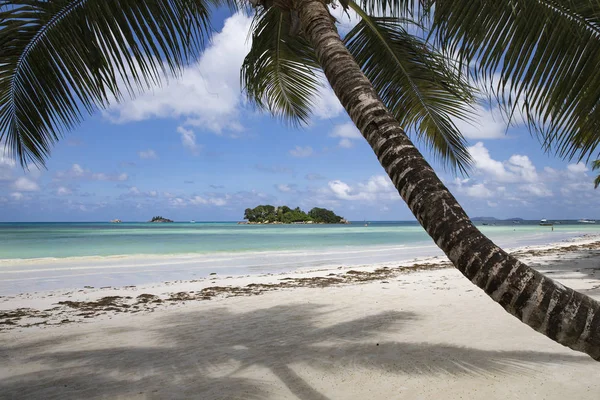 Paradise island of Praslin in Seychelles — Stock Photo, Image