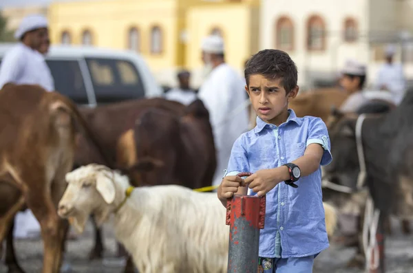 Omanska pojke — Stockfoto