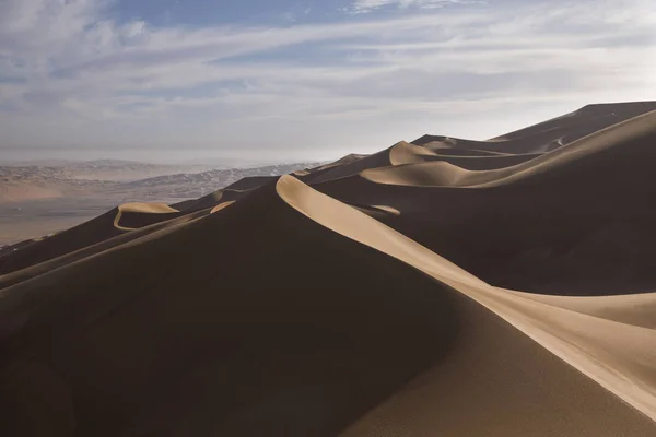 Dunas de areia do deserto de Liwa — Fotografia de Stock