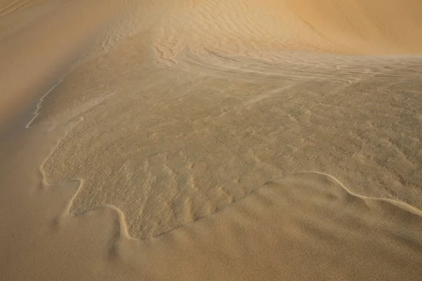 Dunas de areia no deserto de Liwa — Fotografia de Stock