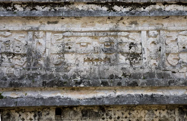 Oude Maya symbool gravings — Stockfoto