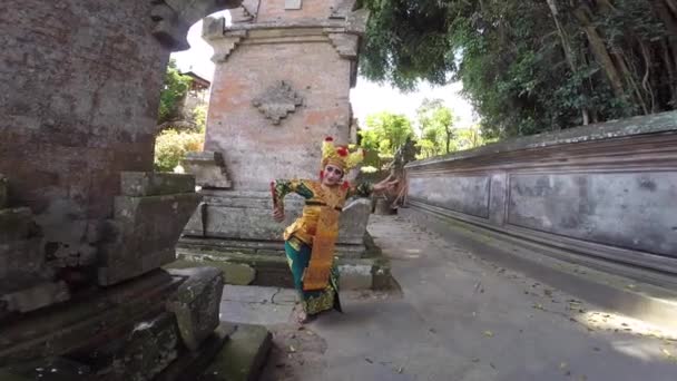 Ballerino Legong a Bali — Video Stock