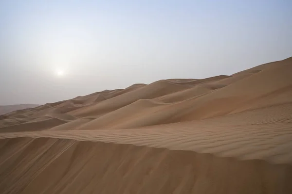 Esfregue o deserto de al Khali no bairro vazio — Fotografia de Stock