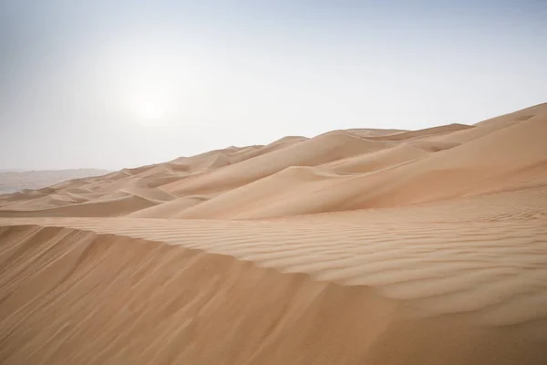 Strofina il deserto di al Khali nel quartiere vuoto — Foto Stock