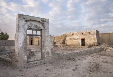 Ras Al Khaimah köyde terk edilmiş