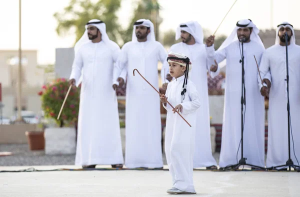 Ain United Arab Emirates 16Th November 2019 Emirati Men Traditional — Stock Photo, Image