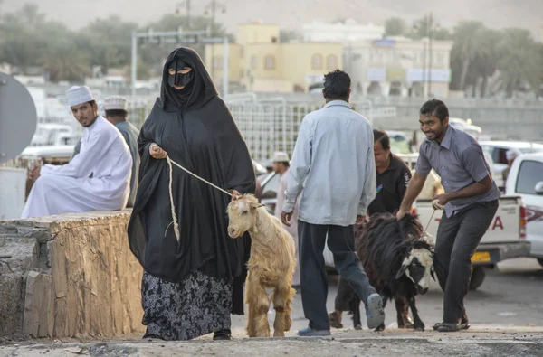 Nizwa Oman Грудень 2015 Omani Man Old Nizwa Koat Market — стокове фото