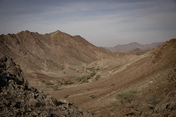 Festői Lövés Hegyek Ras Khaimah — Stock Fotó