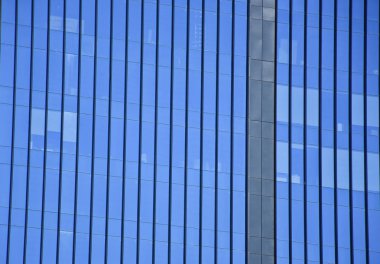 Şehirdeki iş merkezi.