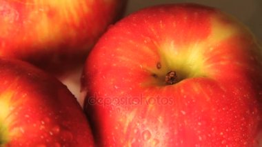 iplik ıslak apple yakın çekim