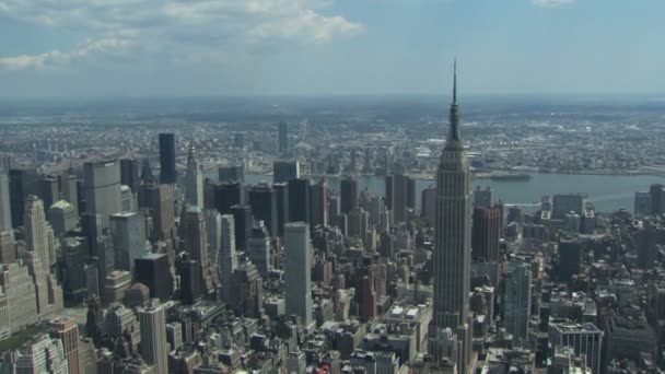 Empire state building — Stock Video