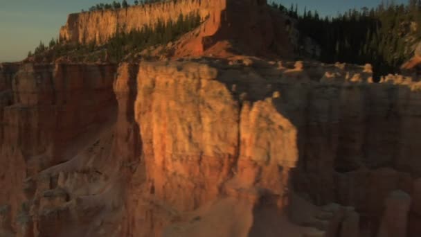 Video of striated cliffs — Stock Video