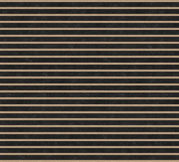 Drewniane Belki Czarnej Powierzchni Metalowych Widok Góry Wizualizacja Tekstura — Zdjęcie stockowe